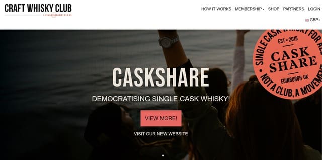 ザ・ウイスキー・スタジオの公式サイト画像